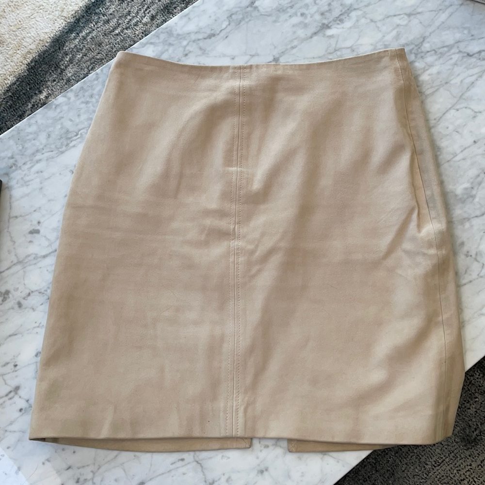 EXPRESS suede skirt